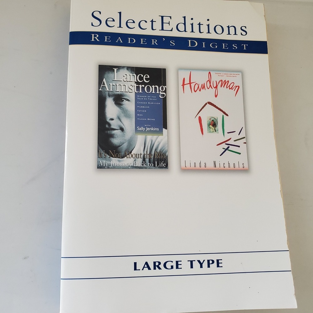 Readers Digest Select Editions Large Type 2001 Lance Armstrong Linda Nichols